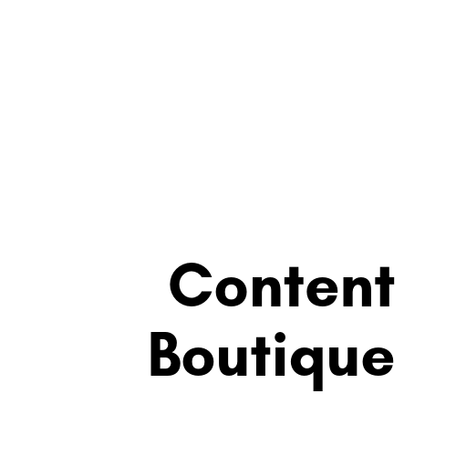 Content Boutique - Content nach Maß